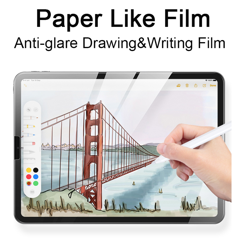 Lenovo Tablet P12 Accessories - Matte Papier Tekenfilm Voor Lenovo Tab
