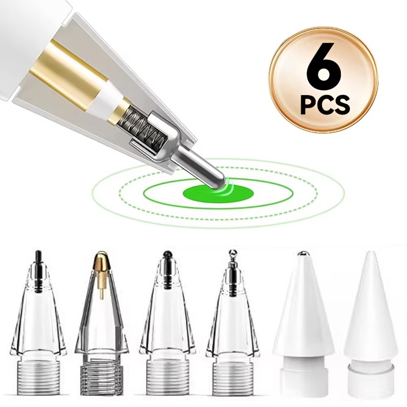 Tablet Stylus Accessories - 6 stuks vervangende potloodpunten voor Apple