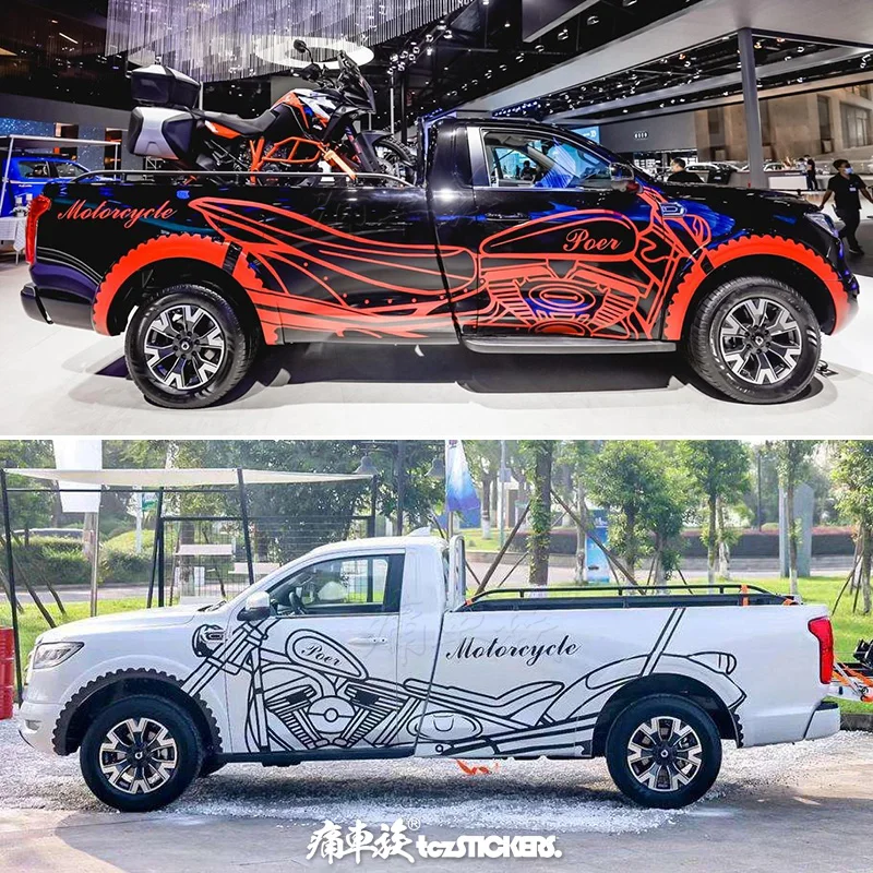 Ram Tablet Accessories - Auto stickers VOOR Raptor F150 DMAX