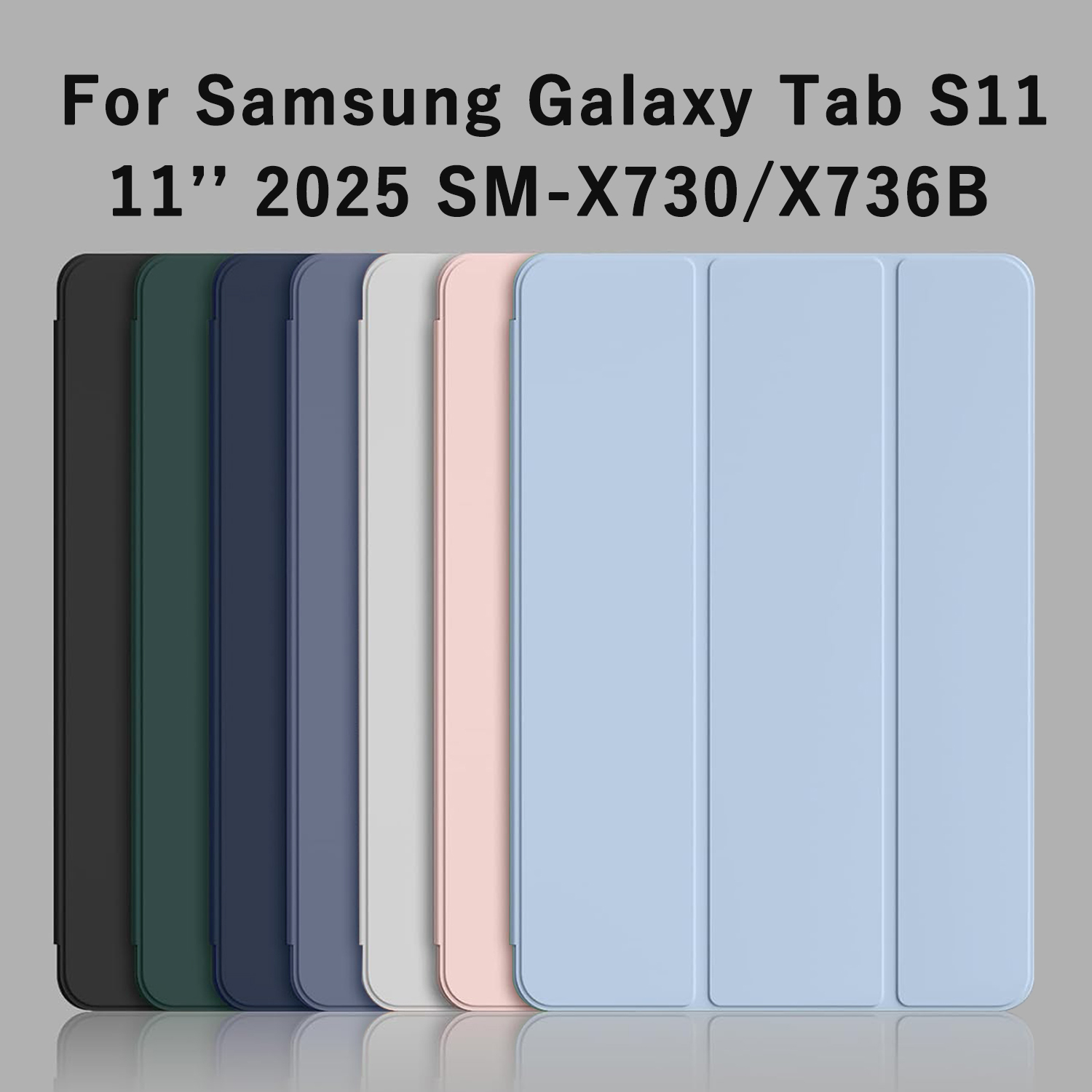 Samsung Tablet S11 Accessories - Drievoudig opvouwbare flipcase voor Samsung Galaxy