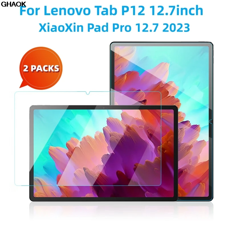 Lenovo Tablet P12 Accessories - 2 stuks Gehard HD Screen Protector