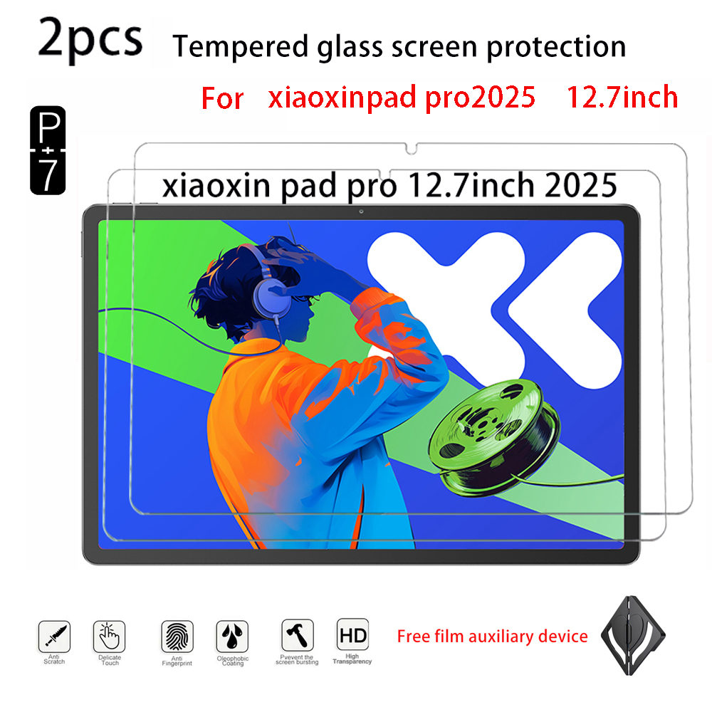 Lenovo Tablet P12 Accessories - 2 stuks HD gehard glas screenprotector