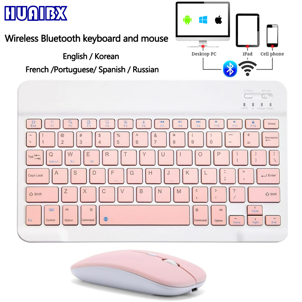 Tablet Accessories Keyboard - 10 inch draadloos Bluetooth-minitoetsenbord voor iPad-telefoon