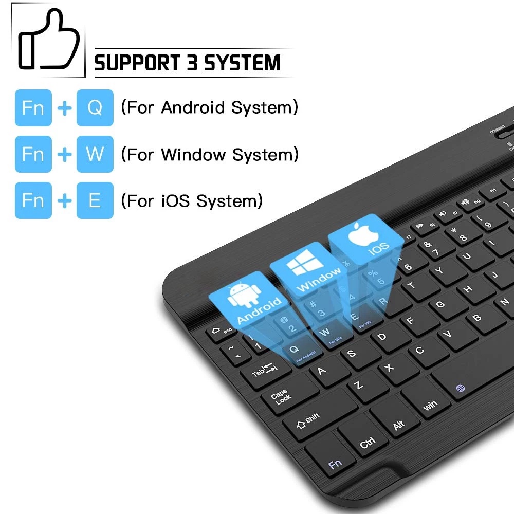 Universele Draadloze Toetsenbo - Tablet Accessories Keyboard recensie en prijs