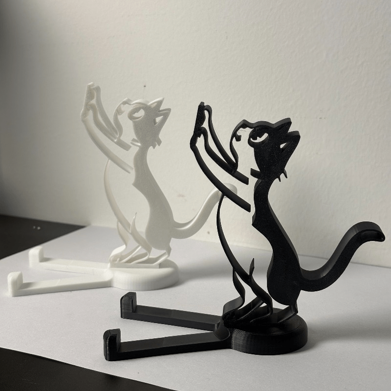 Abstracte holle lijn kattentel - Useful Tablet Accessories recensie en prijs