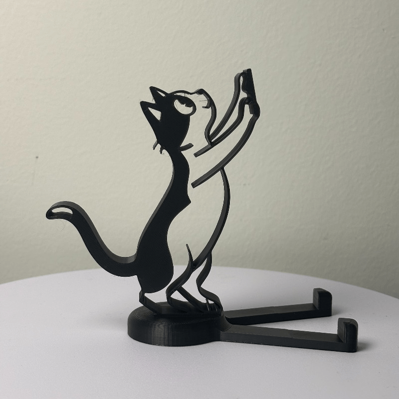 Abstracte holle lijn kattentel - Useful Tablet Accessories recensie en prijs