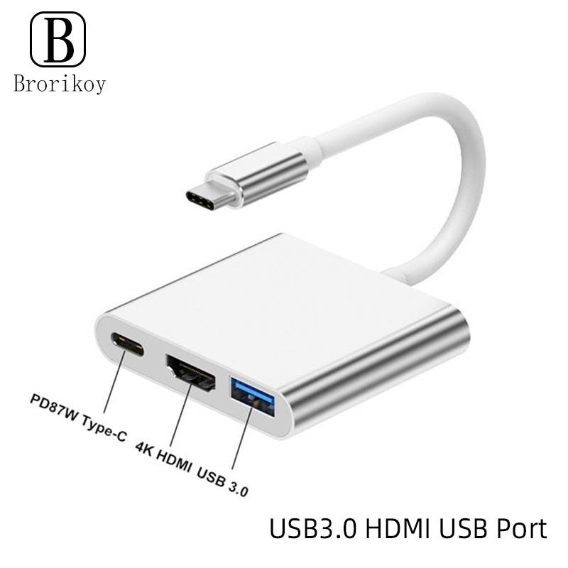 3-in-1 USB Type-C Hub naar 4K  - Tablet Pc Accessories recensie en prijs