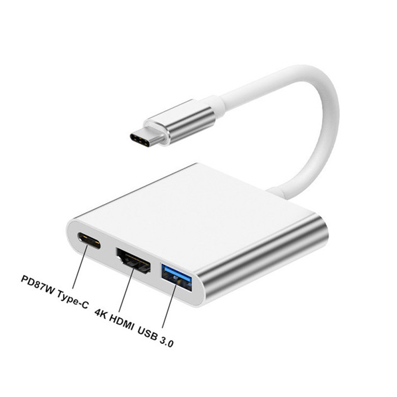 3-in-1 USB Type-C Hub naar 4K  - Tablet Pc Accessories recensie en prijs