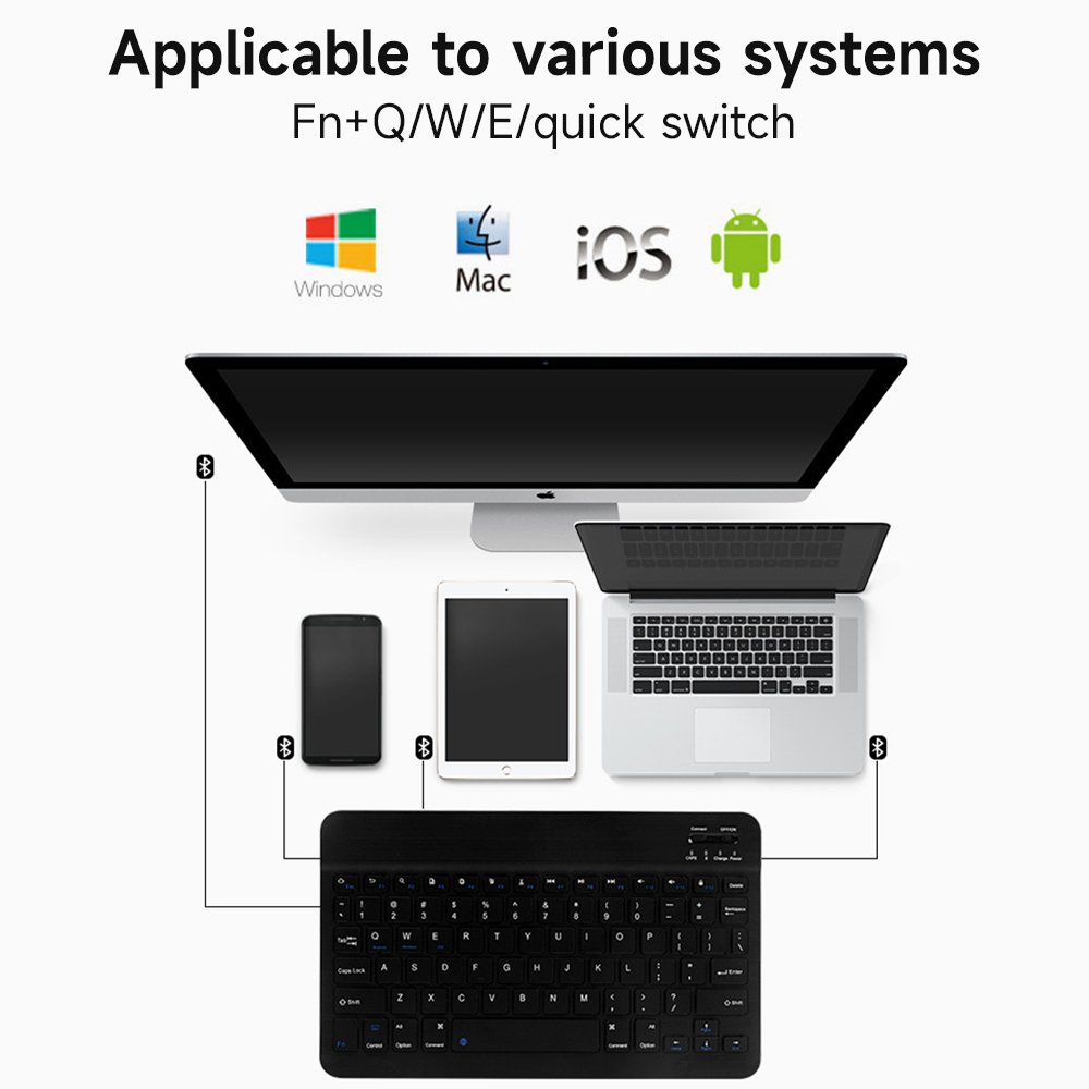 Bluetooth Toetsenbord Voor Ios - Tablet Accessories Keyboard recensie en prijs