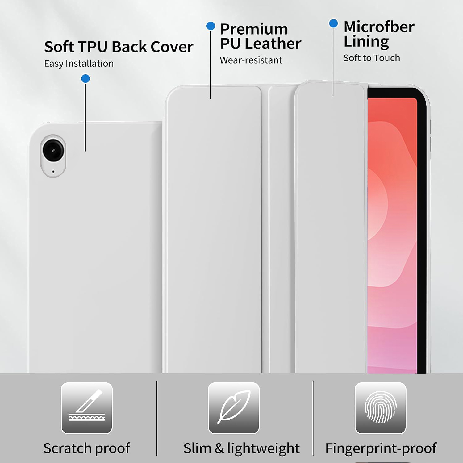 Drievoudig opvouwbare flipcase - Samsung Tablet S11 Accessories recensie en prijs