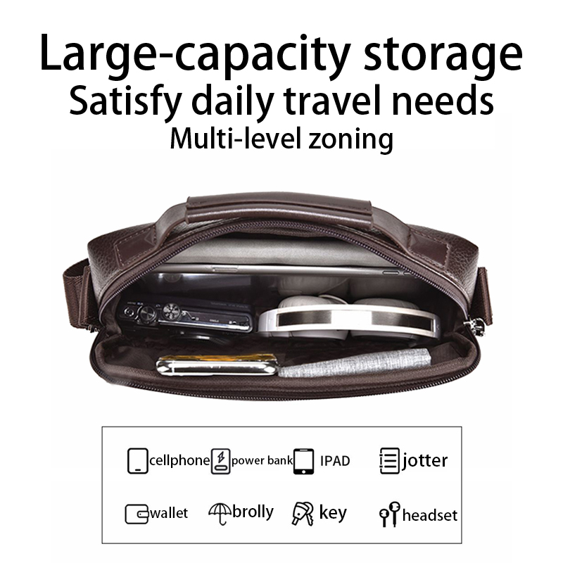 Duurzame, slijtvaste tweekleur - Tablet Shoulder Bag recensie en prijs