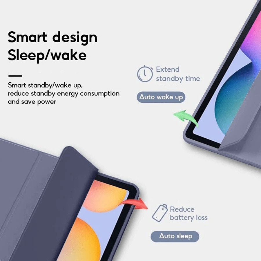 Hoesje met automatische wake-u - Lenovo Tablet P12 Accessories recensie en prijs