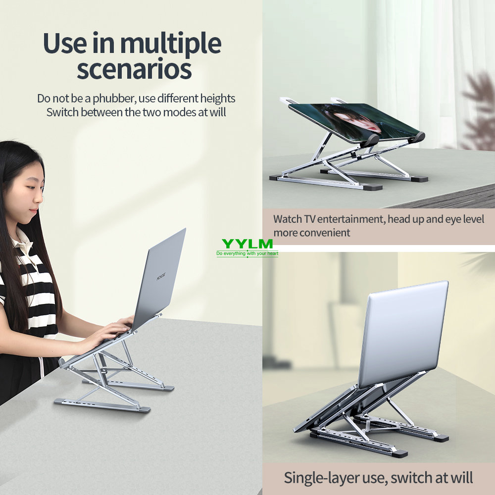 YYLM N8 Laptopstandaard Alumin - Cooling Stand Tablet recensie en prijs