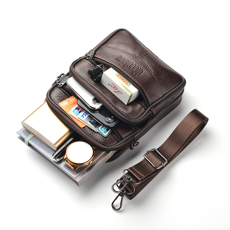 Nieuwe lederen crossbodytas vo - Tablet Shoulder Bag recensie en prijs