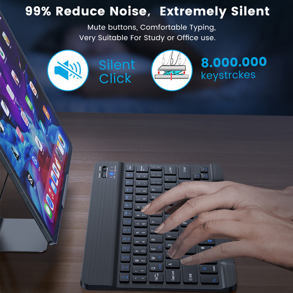 10 inch draadloos Bluetooth-mi - Tablet Accessories Keyboard recensie en prijs
