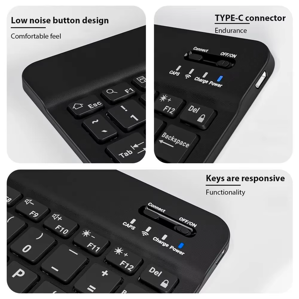 Draadloos Bluetooth-toetsenbor - Tablet Accessories Keyboard recensie en prijs