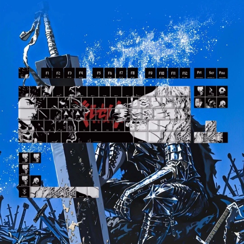 BERSERK Thema Anime Keycap 98  - Tablet Accessories Keyboard recensie en prijs