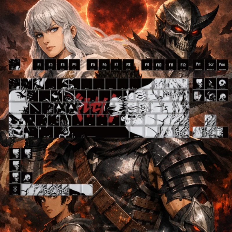 BERSERK Thema Anime Keycap 98  - Tablet Accessories Keyboard recensie en prijs