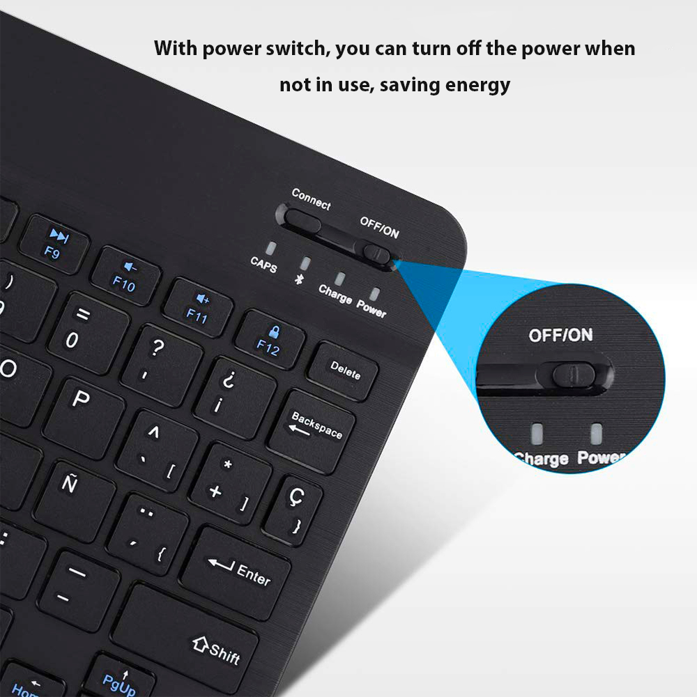 Draadloos Bluetooth-toetsenbor - Tablet Accessories Keyboard recensie en prijs