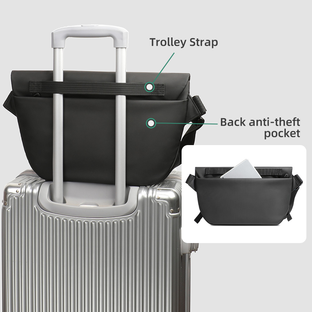 HcanKcan Man Schoudertas Water - Tablet Shoulder Bag recensie en prijs