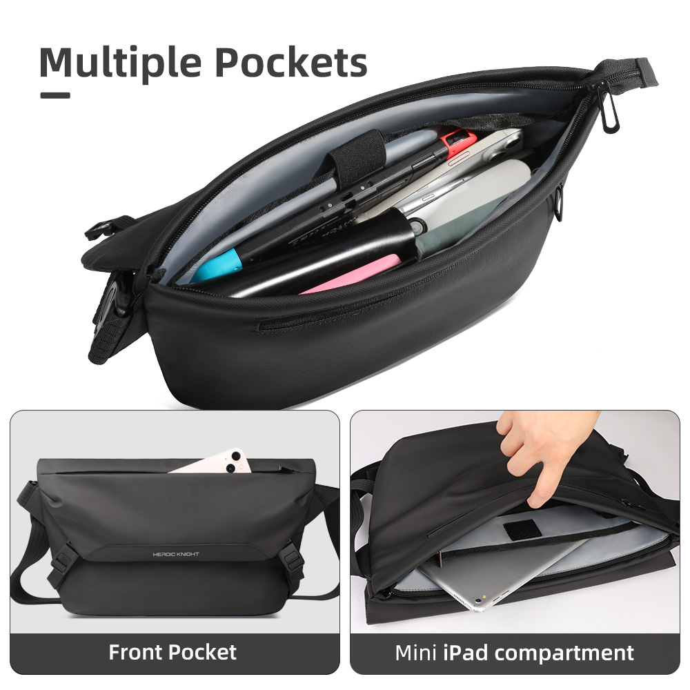 HcanKcan Man Schoudertas Water - Tablet Shoulder Bag recensie en prijs