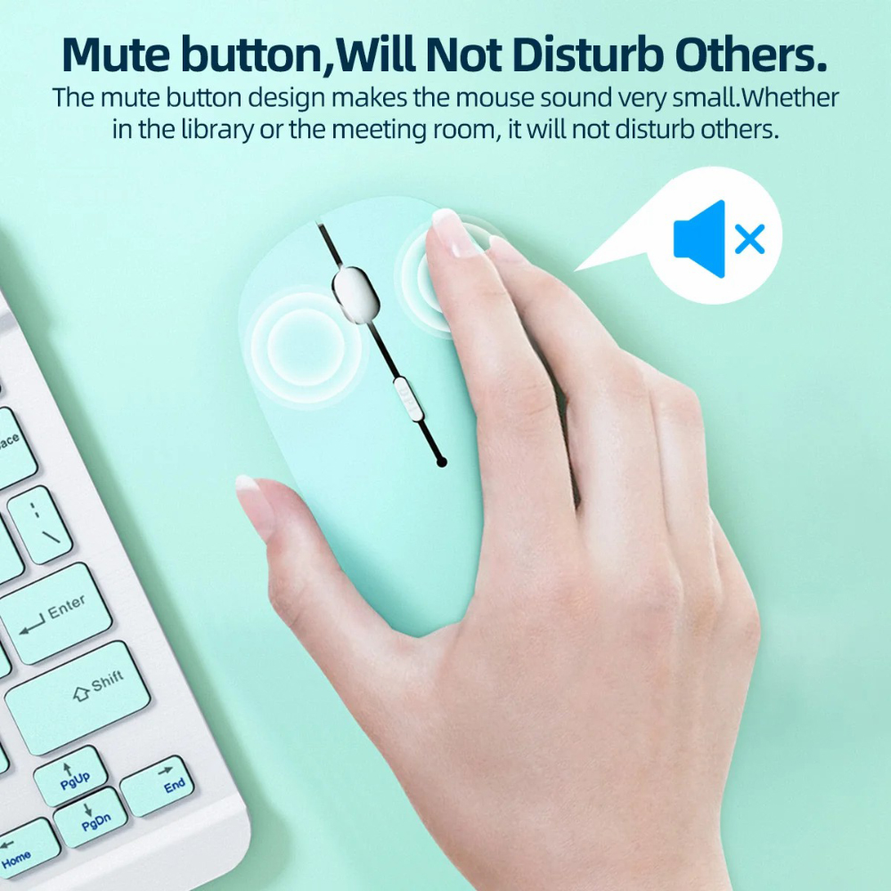 Stille Bluetooth-muis Ultradun - Tablet Accessories Keyboard recensie en prijs